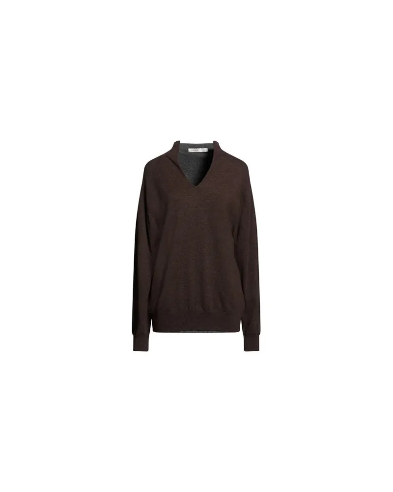 Carven STRICKWAREN - Pulloverauf YOOX.COM Dunkelbraun