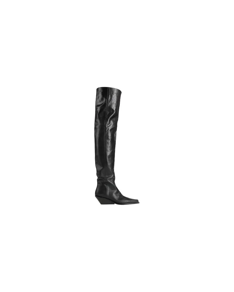 Ann Demeulemeester SCHUHE - Stiefelauf YOOX.COM Schwarz
