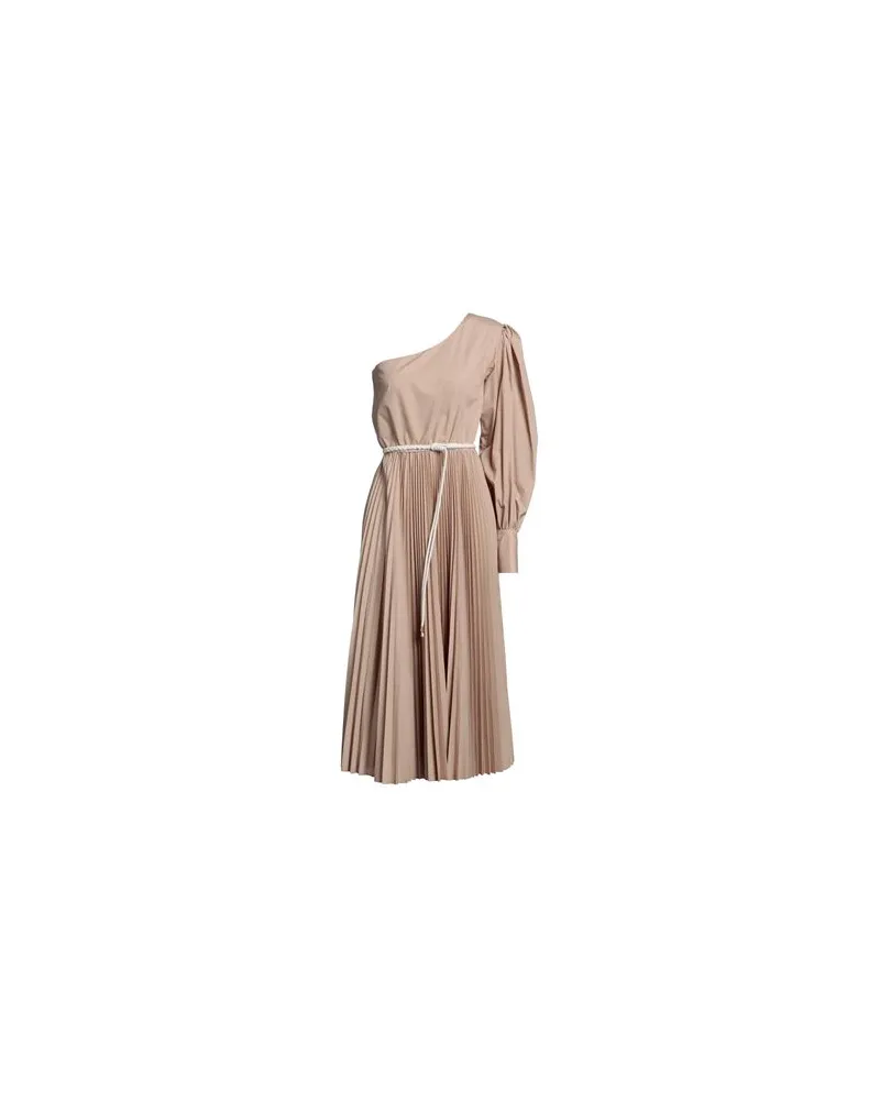 Federica Tosi KLEIDER - Maxi-Kleiderauf YOOX.COM Beige