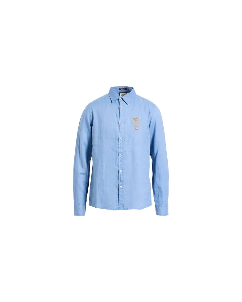 Aeronautica Militare TOPS - Hemdenauf YOOX.COM Hellblau