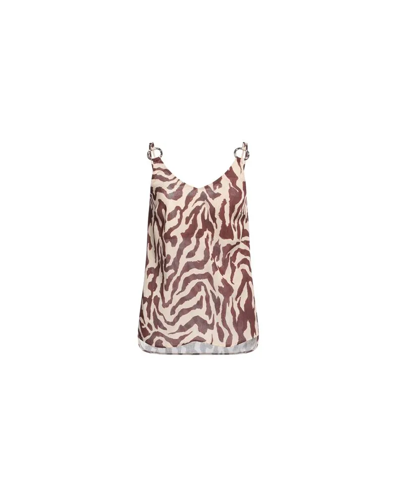 Simona Corsellini TOPS - Topsauf YOOX.COM Braun