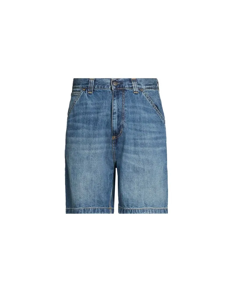 Carhartt WIP HOSEN & RÖCKE - Jeansshortsauf YOOX.COM Blau