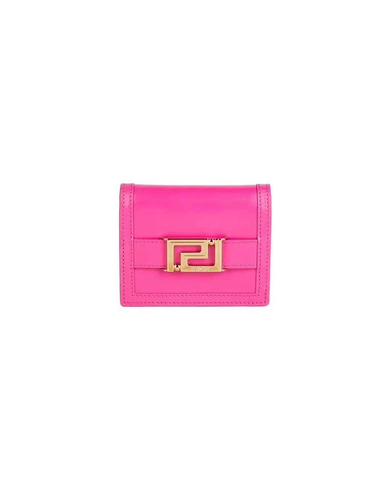 Versace Kleinlederwaren - Brieftaschenauf YOOX.COM Fuchsia
