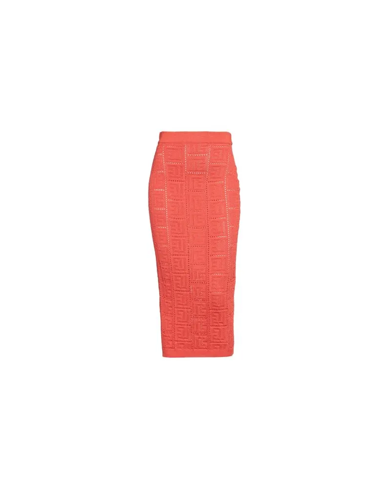 Balmain HOSEN & RÖCKE - Midi-Röckeauf YOOX.COM Orange