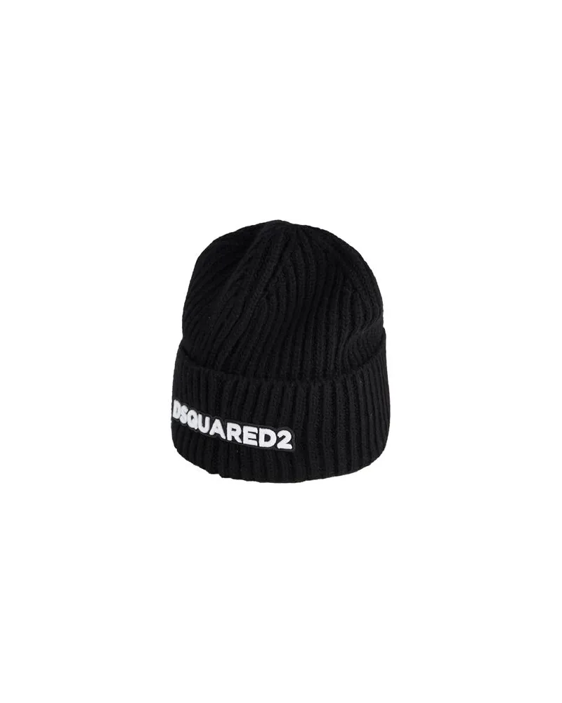 Dsquared2 ACCESSOIRES - Mützen & Hüteauf YOOX.COM Schwarz