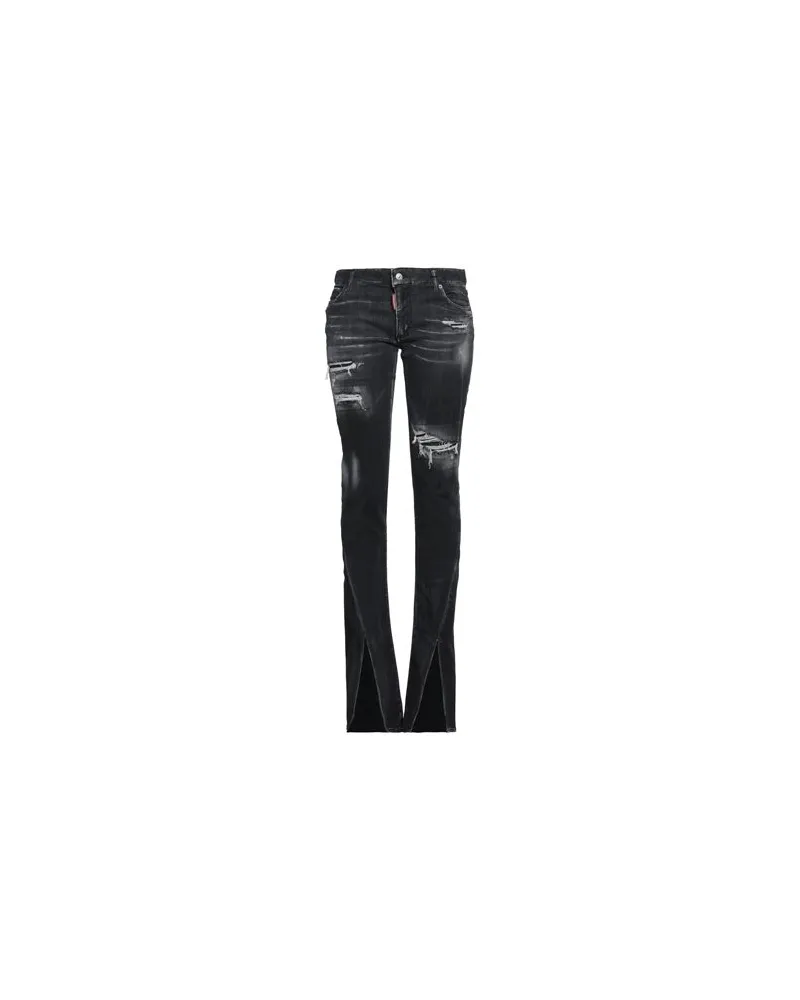 Dsquared2 HOSEN & RÖCKE - Jeanshosenauf YOOX.COM Schwarz
