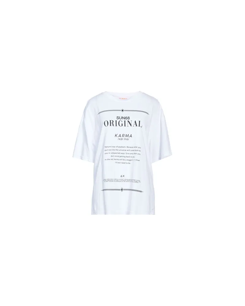 Sun68 TOPS - T-shirtsauf YOOX.COM Weiß