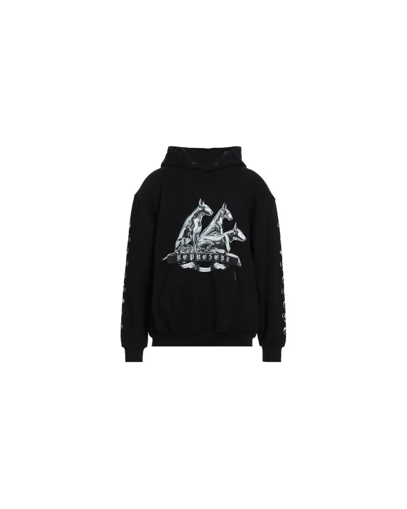REPRESENT TOPS - Sweatshirtsauf YOOX.COM Schwarz