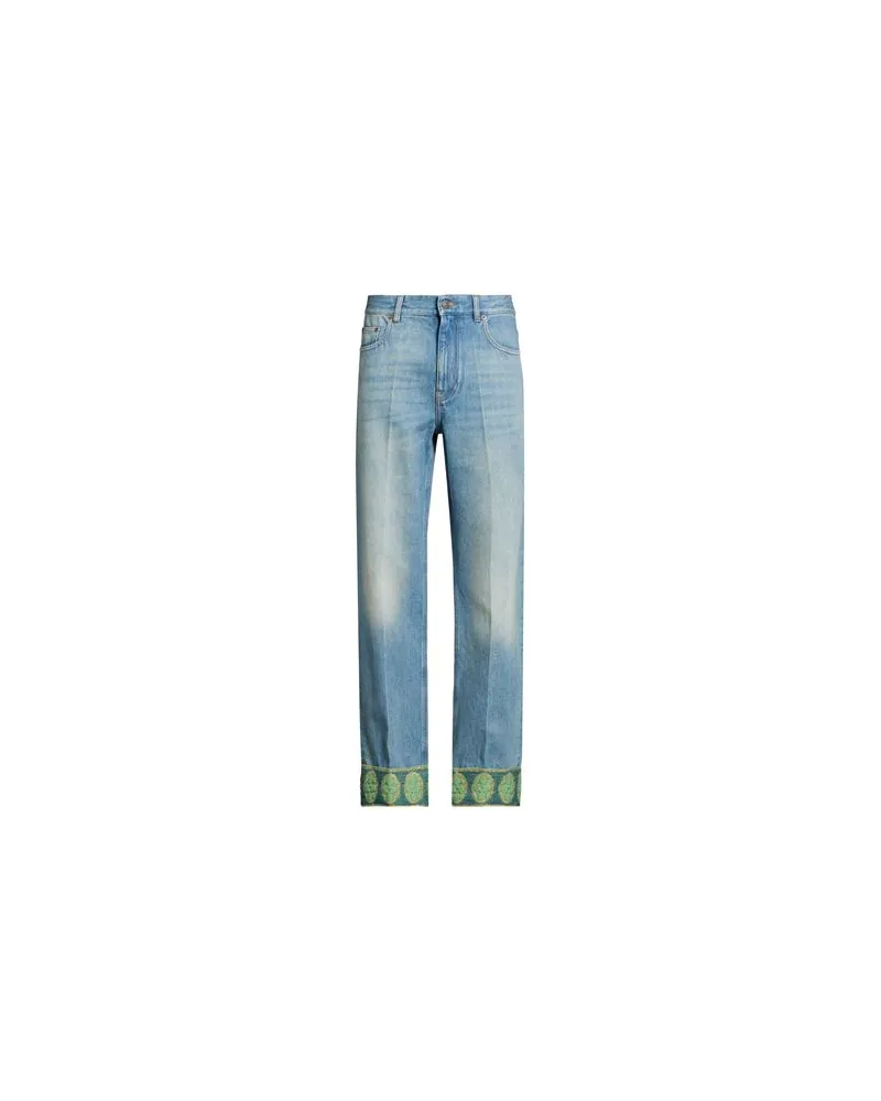 Valentino Garavani HOSEN & RÖCKE - Jeanshosenauf YOOX.COM Blau