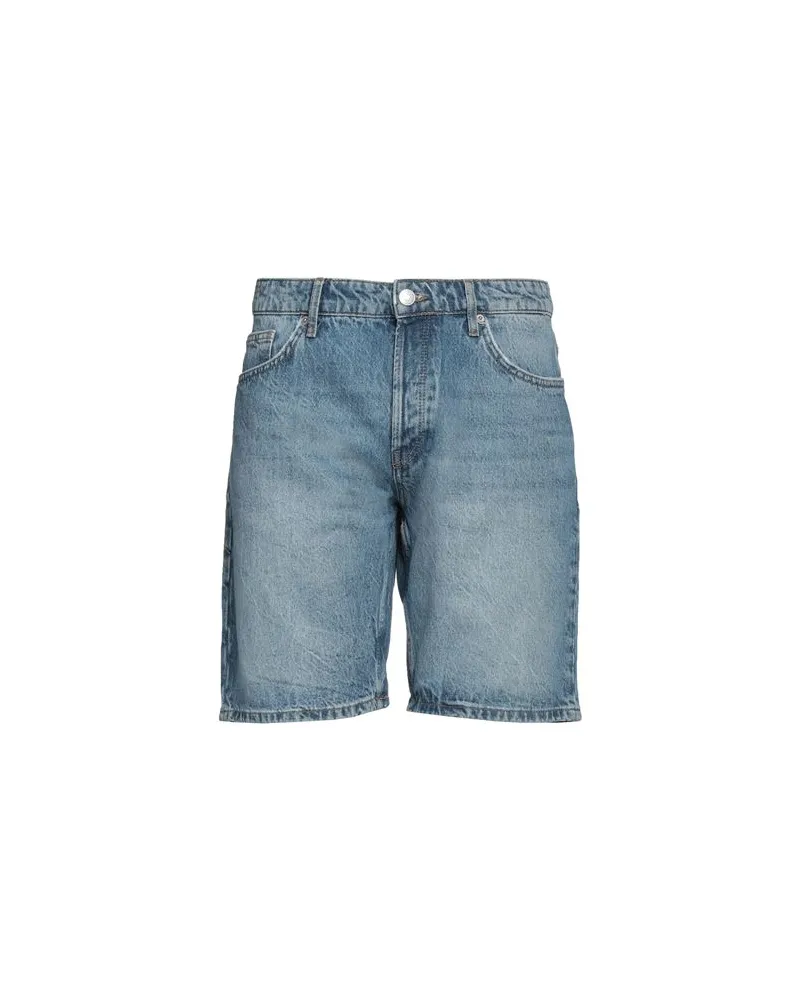 Only & Sons HOSEN & RÖCKE - Jeansshortsauf YOOX.COM Blau