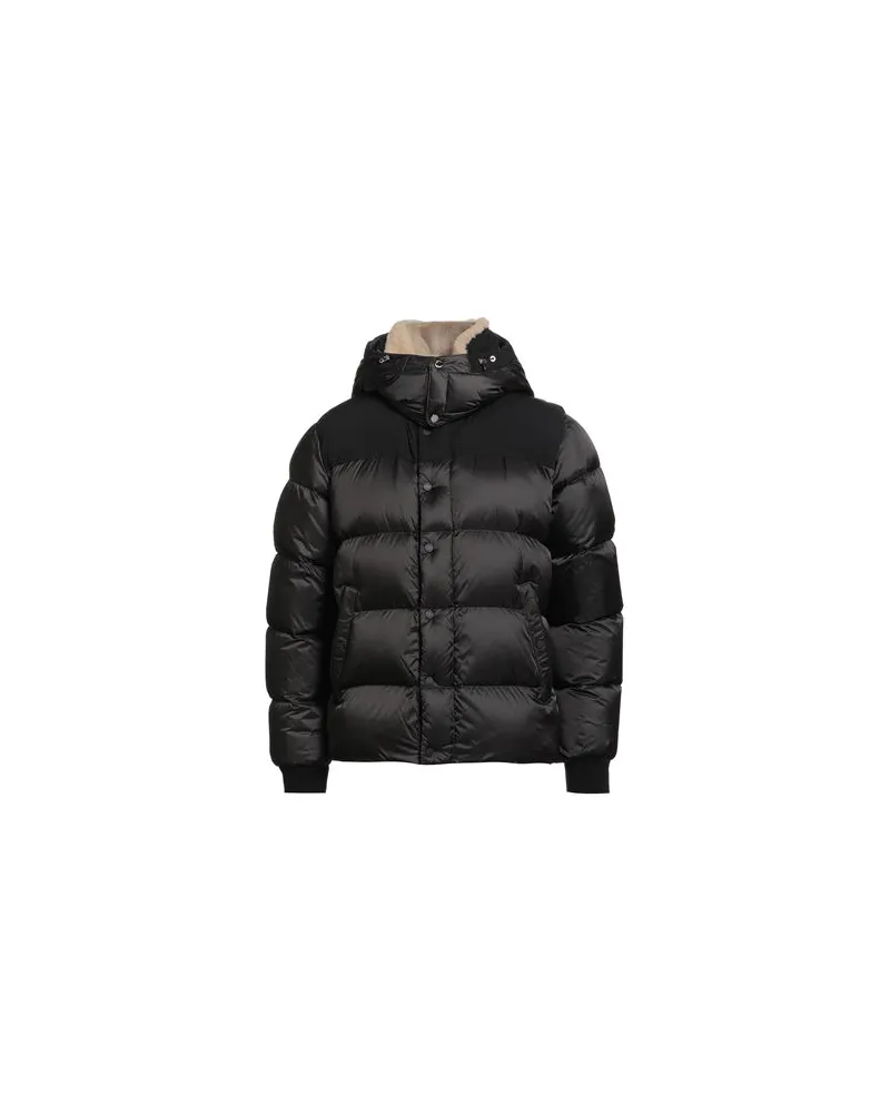 MOORER JACKEN & MÄNTEL - Pufferjacken & Daunenjackenauf YOOX.COM Schwarz