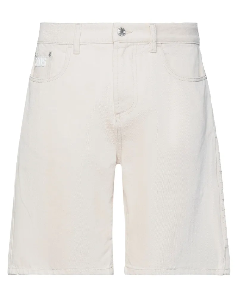 GCDS Jeansshorts Beige