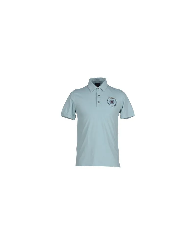 Aeronautica Militare TOPS - Poloshirtsauf YOOX.COM Himmelblau