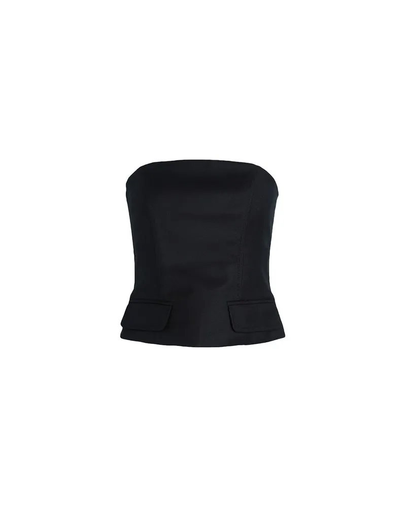 Aya Muse TOPS - Topsauf YOOX.COM Schwarz