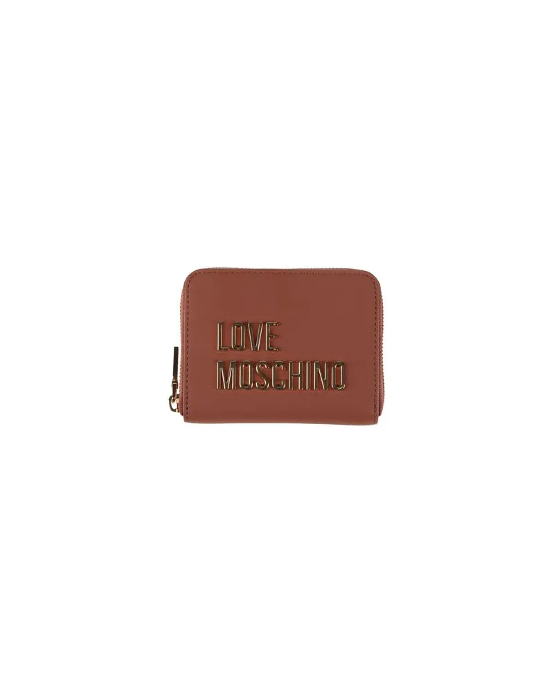Moschino Kleinlederwaren - Brieftaschenauf YOOX.COM Lederfarben