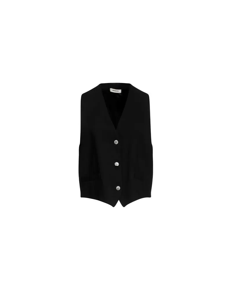 Sandro ANZÜGE und CO-ORDS - Couture-Westenauf YOOX.COM Schwarz