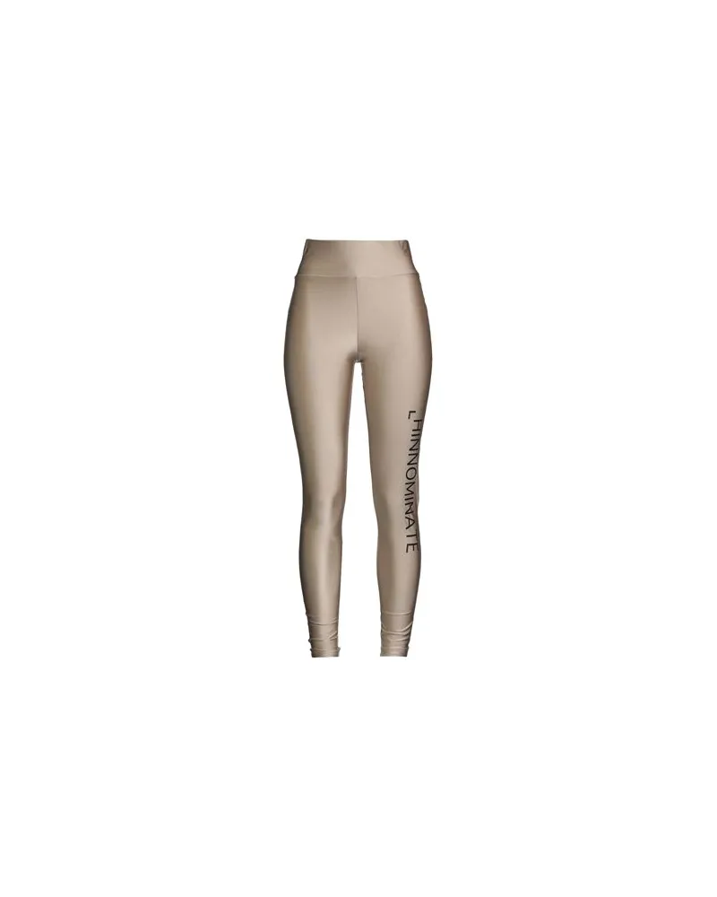 HINNOMINATE HOSEN & RÖCKE - Leggingsauf YOOX.COM Maulwurfsgrau
