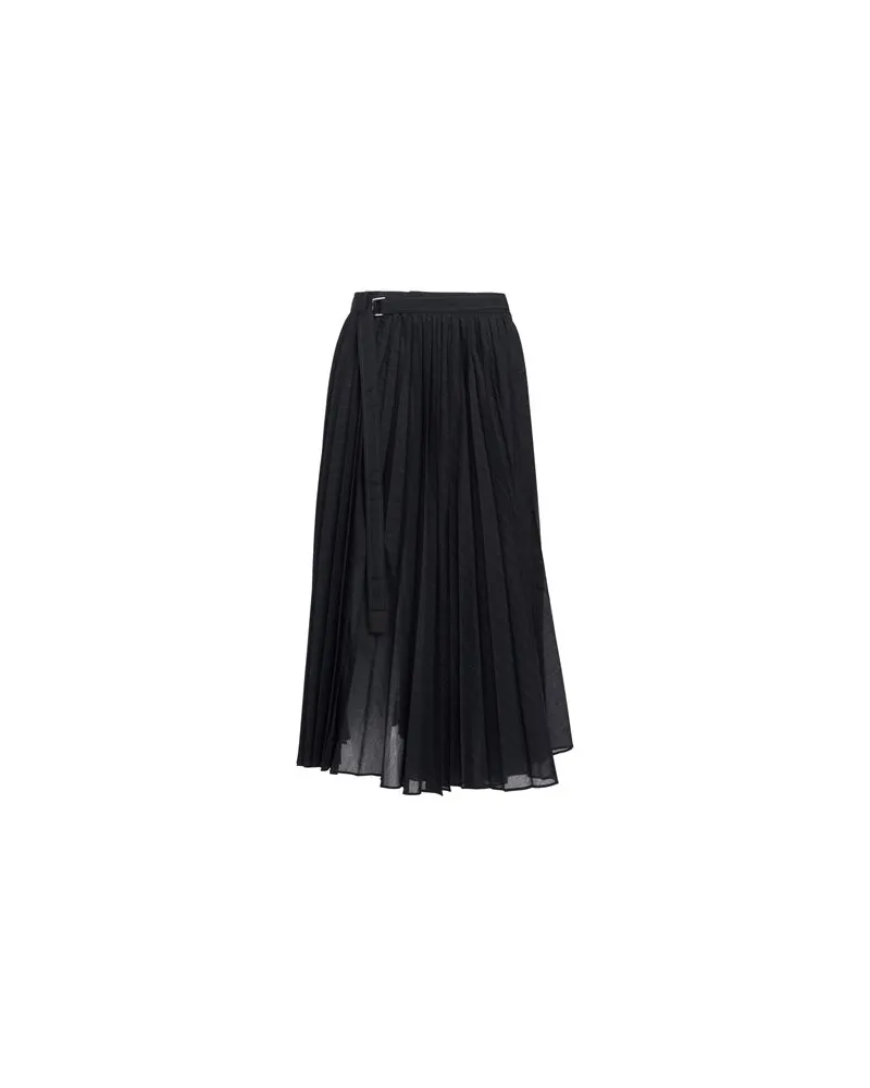 Sacai HOSEN & RÖCKE - Midi-Röckeauf YOOX.COM Schwarz