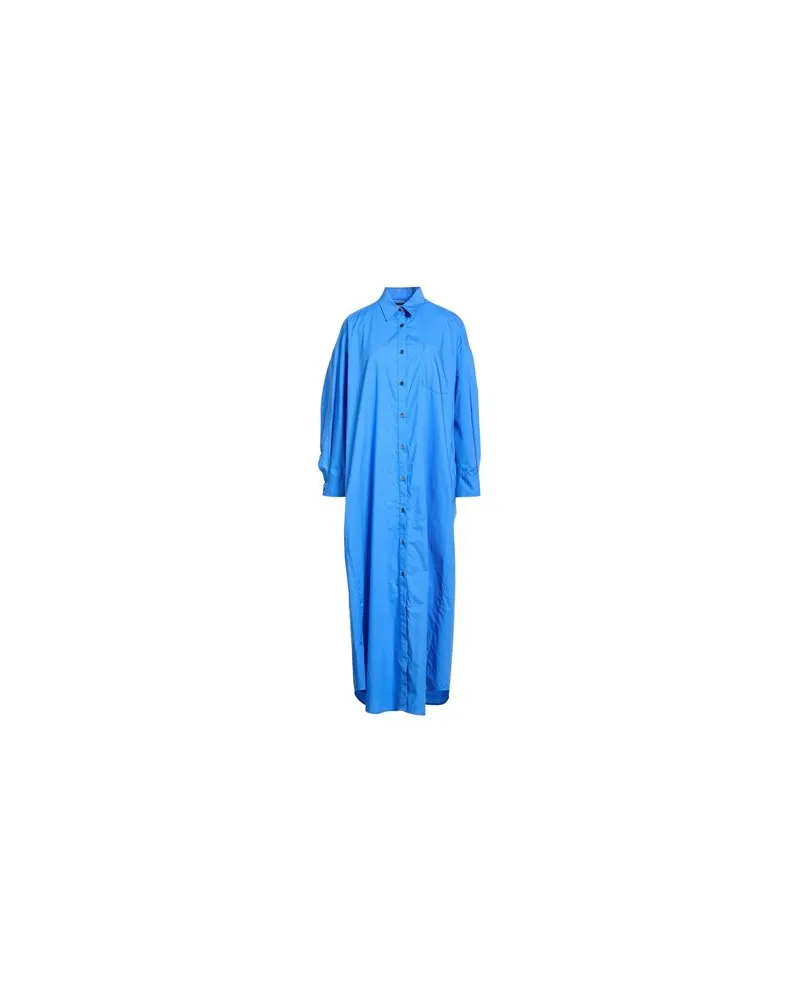 Department 5 KLEIDER - Maxi-Kleiderauf YOOX.COM Azurblau