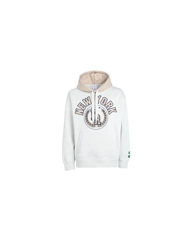 Puma x RHUIGI Hoodie  - PUMA x RHUIGI Hoodie - TOPS - Sweatshirtsauf YOOX.COM Maulwurfsgrau