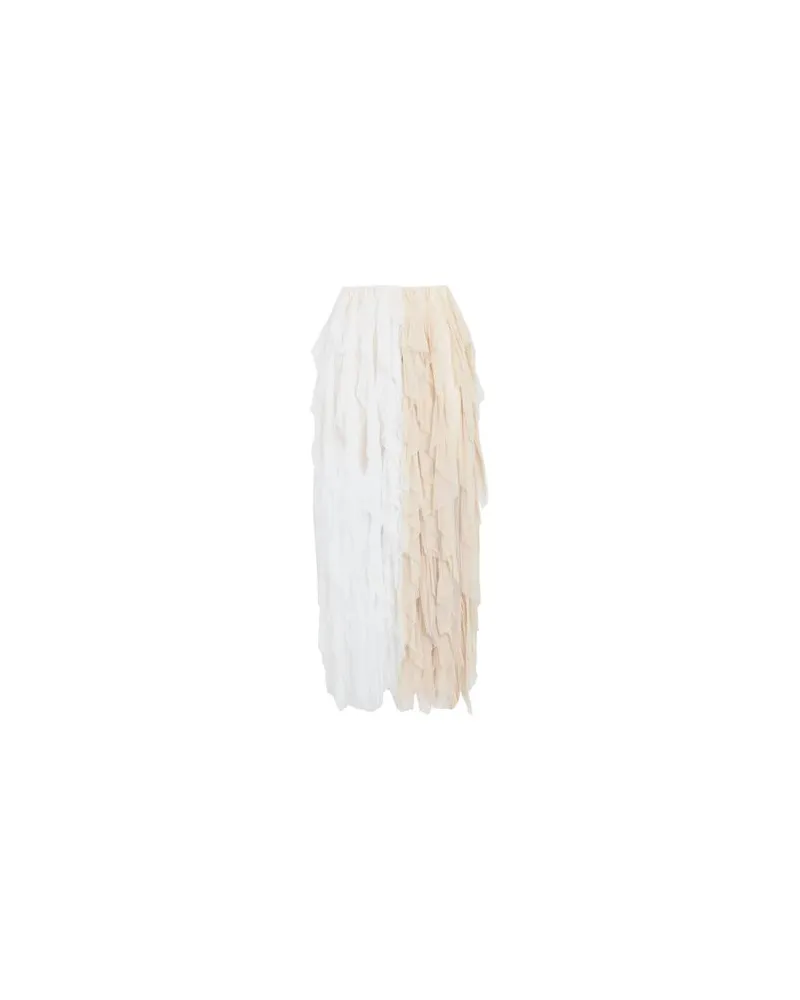 Aniye By HOSEN & RÖCKE - Midi-Röckeauf YOOX.COM Weiß
