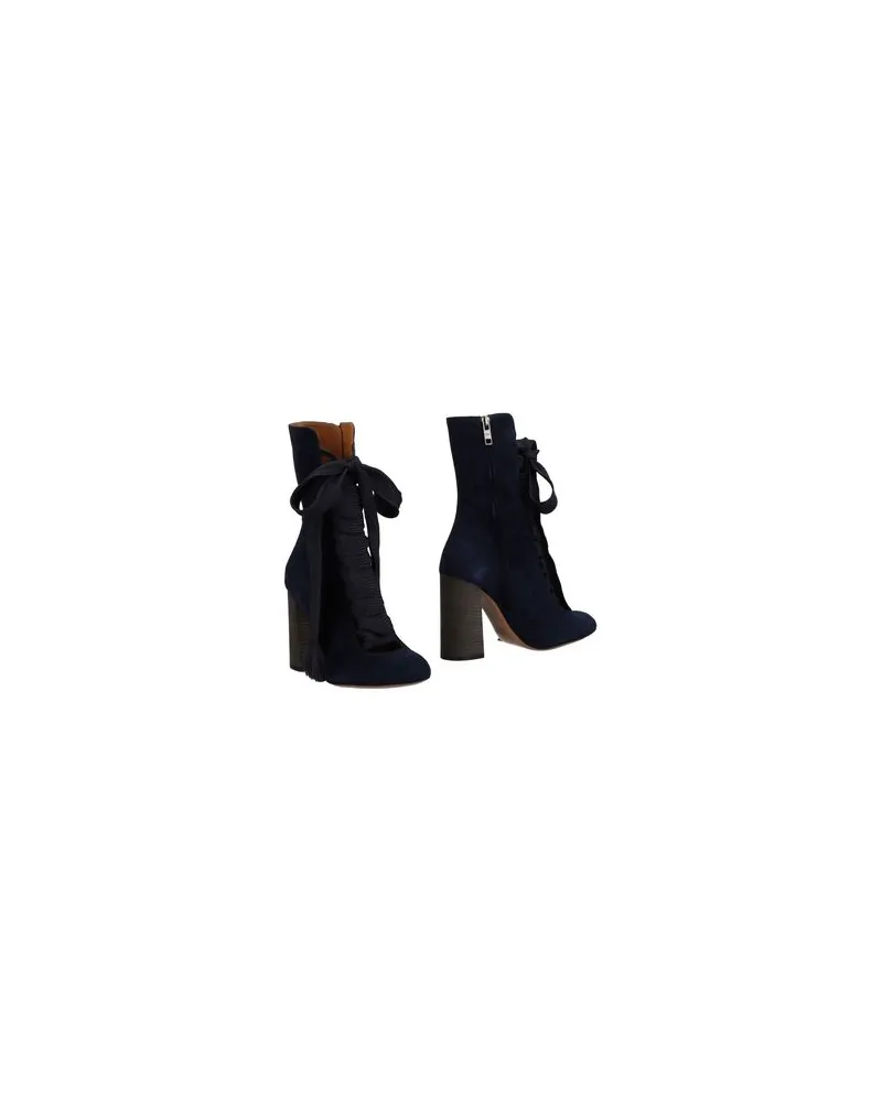 Chloé SCHUHE - Stiefelettenauf YOOX.COM Nachtblau