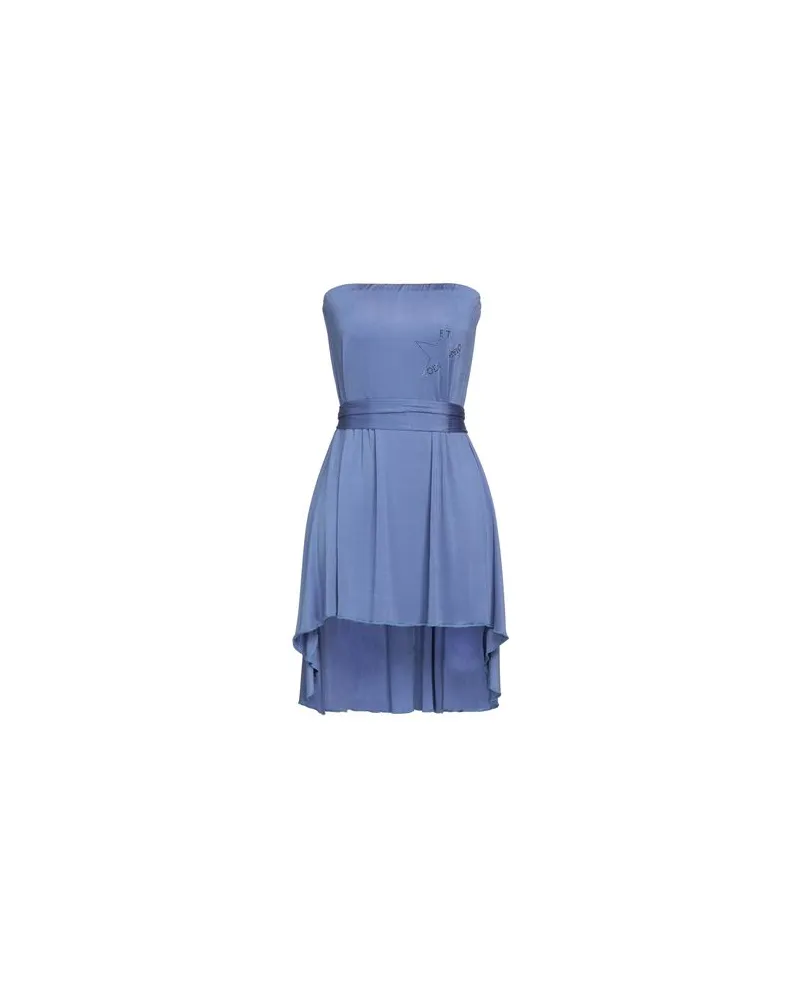 Odi et Amo KLEIDER - Mini-Kleiderauf YOOX.COM Blaugrau