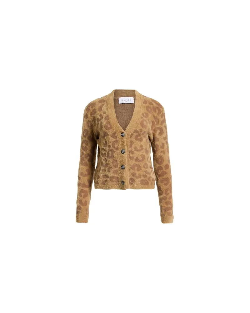 Gaëlle Bonheur STRICKWAREN - Strickjackenauf YOOX.COM Kamel