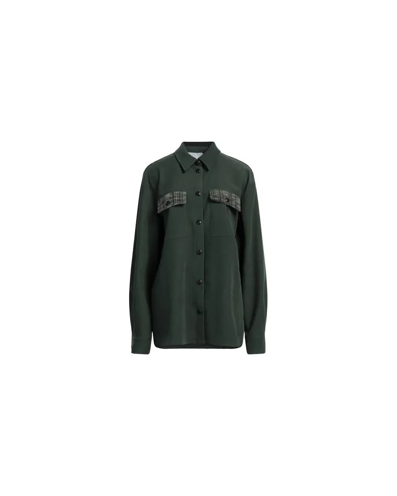 Gaëlle Bonheur TOPS - Hemdenauf YOOX.COM Militärgrün