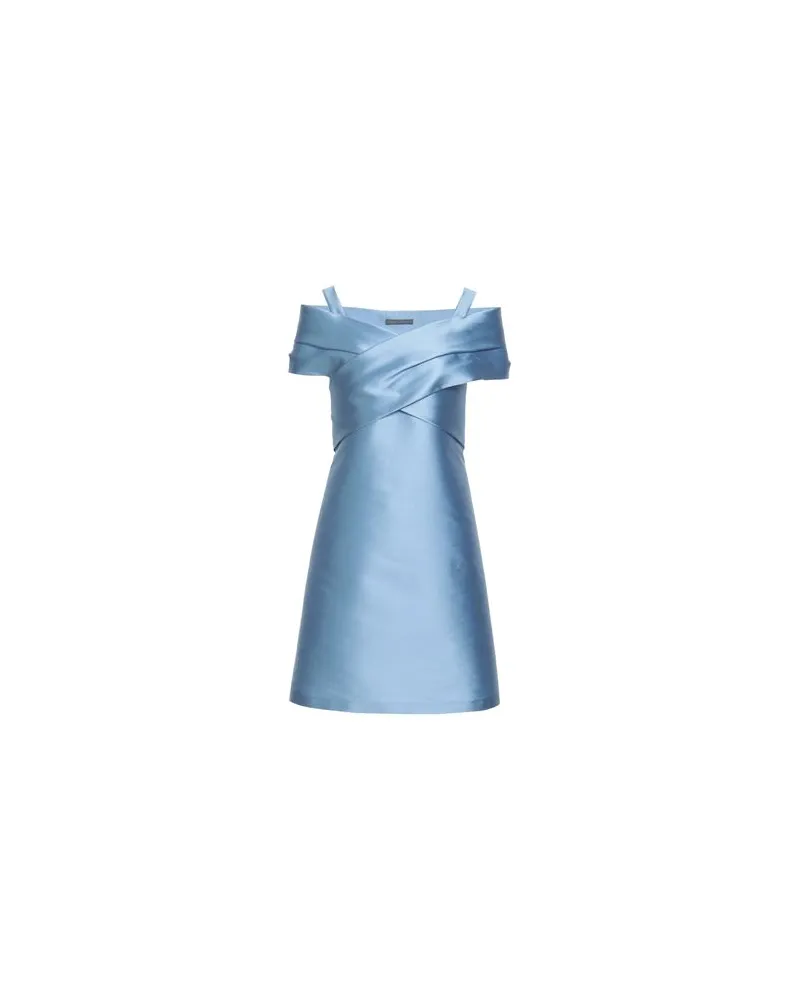 Alberta Ferretti KLEIDER - Midi-Kleiderauf YOOX.COM Hellblau