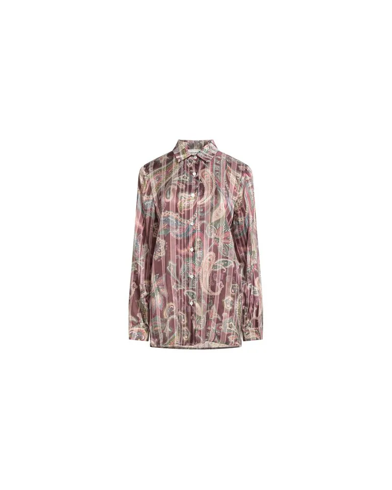 SHIRTAPORTER TOPS - Hemdenauf YOOX.COM Bordeaux