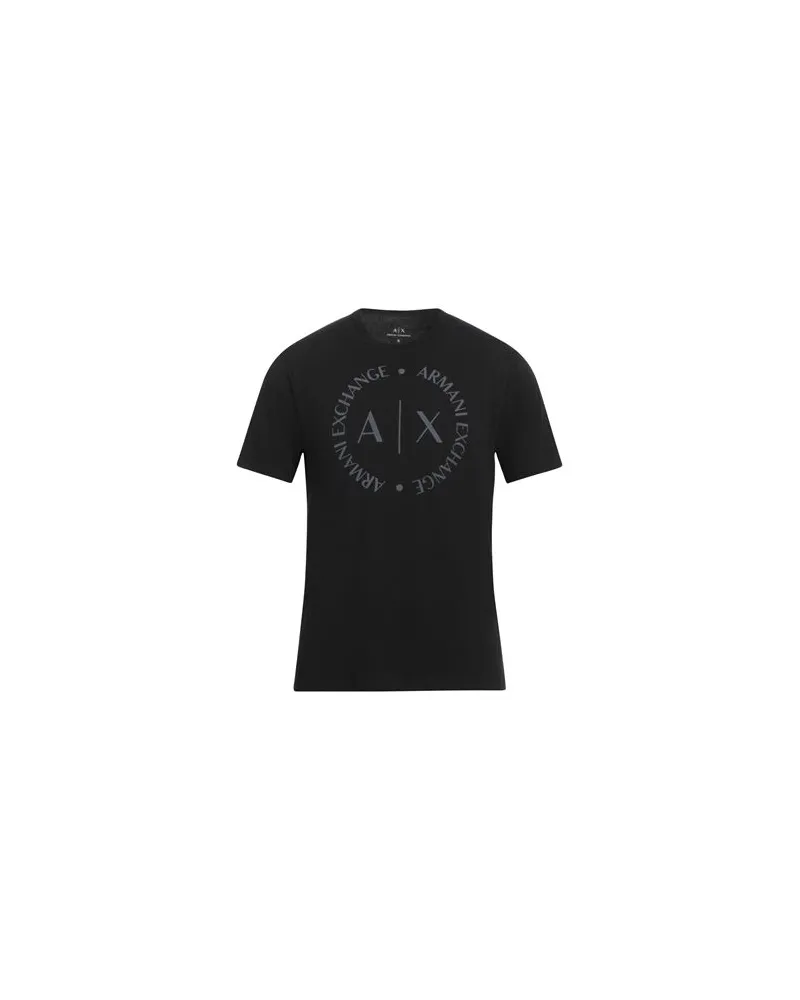 Armani Exchange TOPS - T-shirtsauf YOOX.COM Schwarz
