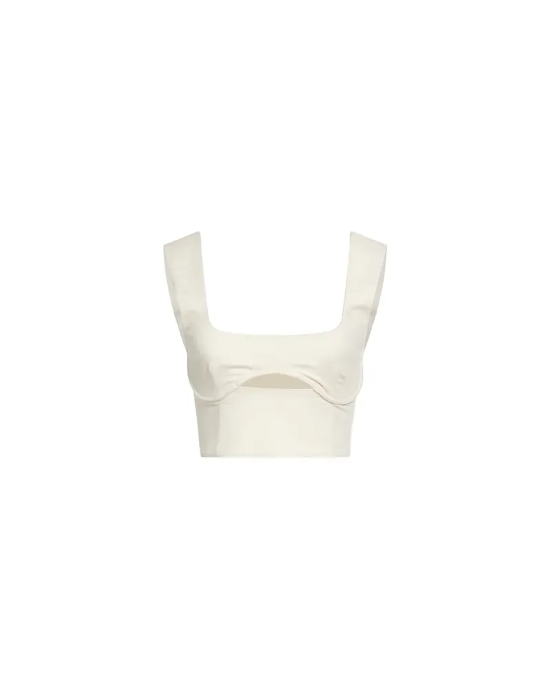 Patrizia Pepe TOPS - Topsauf YOOX.COM Elfenbein