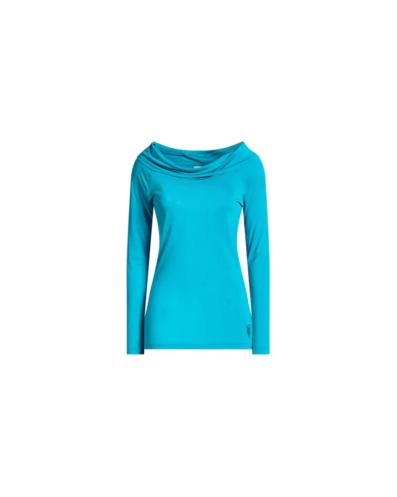 Twin-Set TOPS - T-shirtsauf YOOX.COM Azurblau