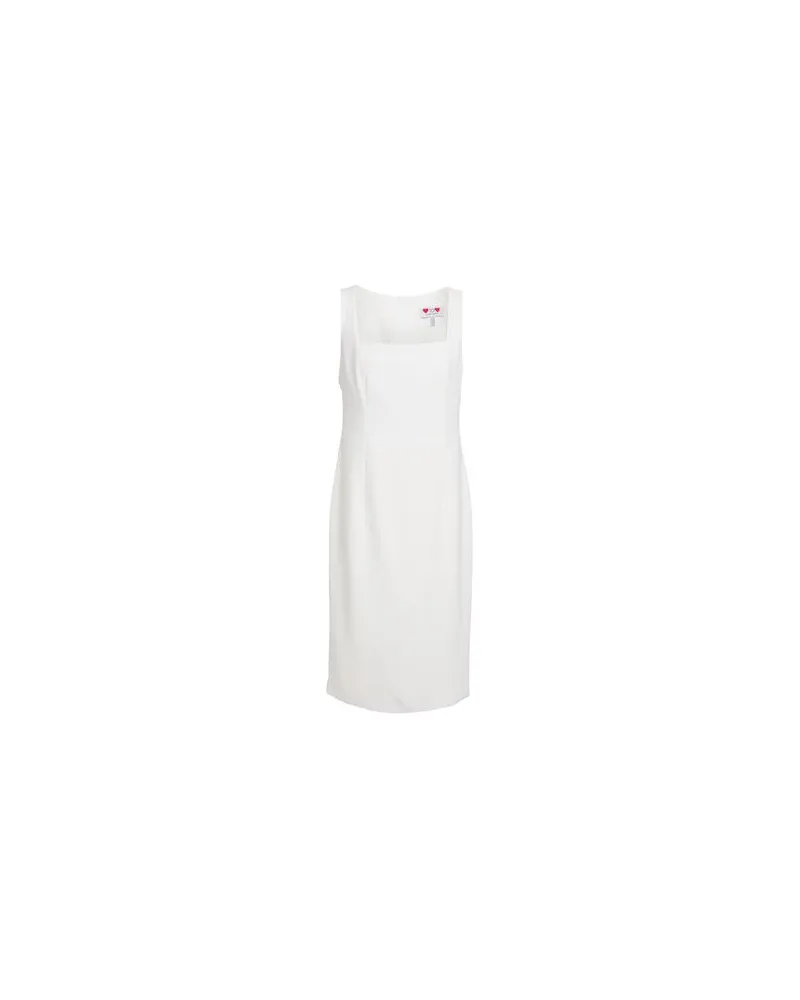 Gai Mattiolo LOVE TO LOVE - KLEIDER - Midi-Kleiderauf YOOX.COM Weiß