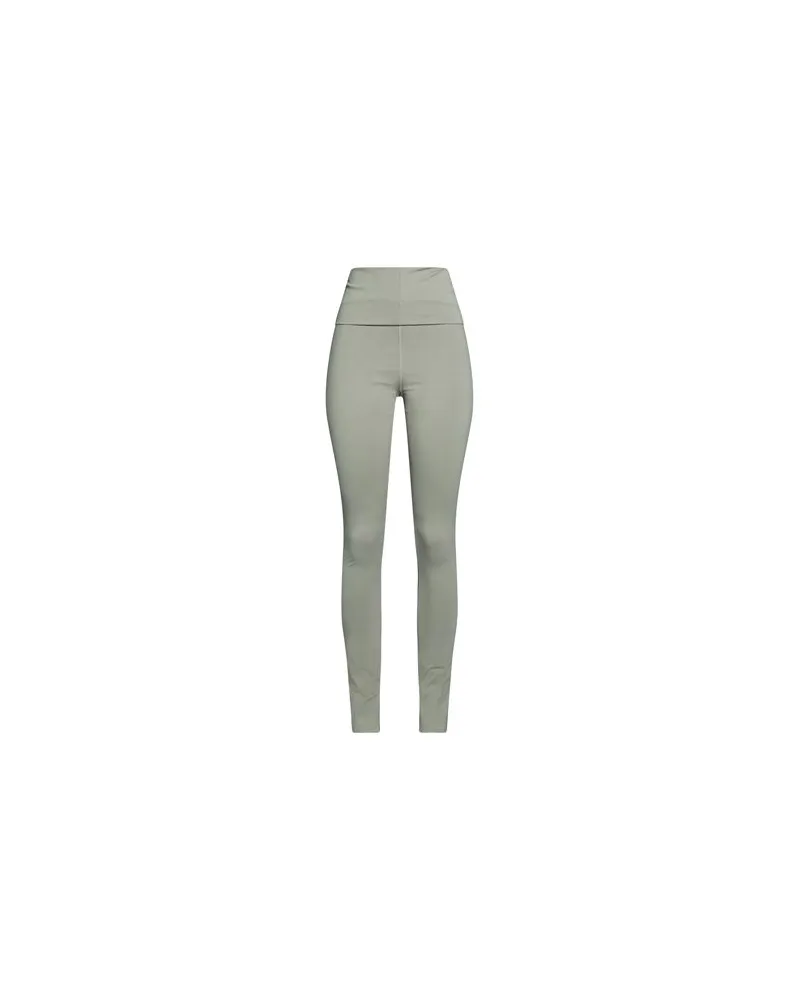 adidas HOSEN & RÖCKE - Leggingsauf YOOX.COM Salbeigrün