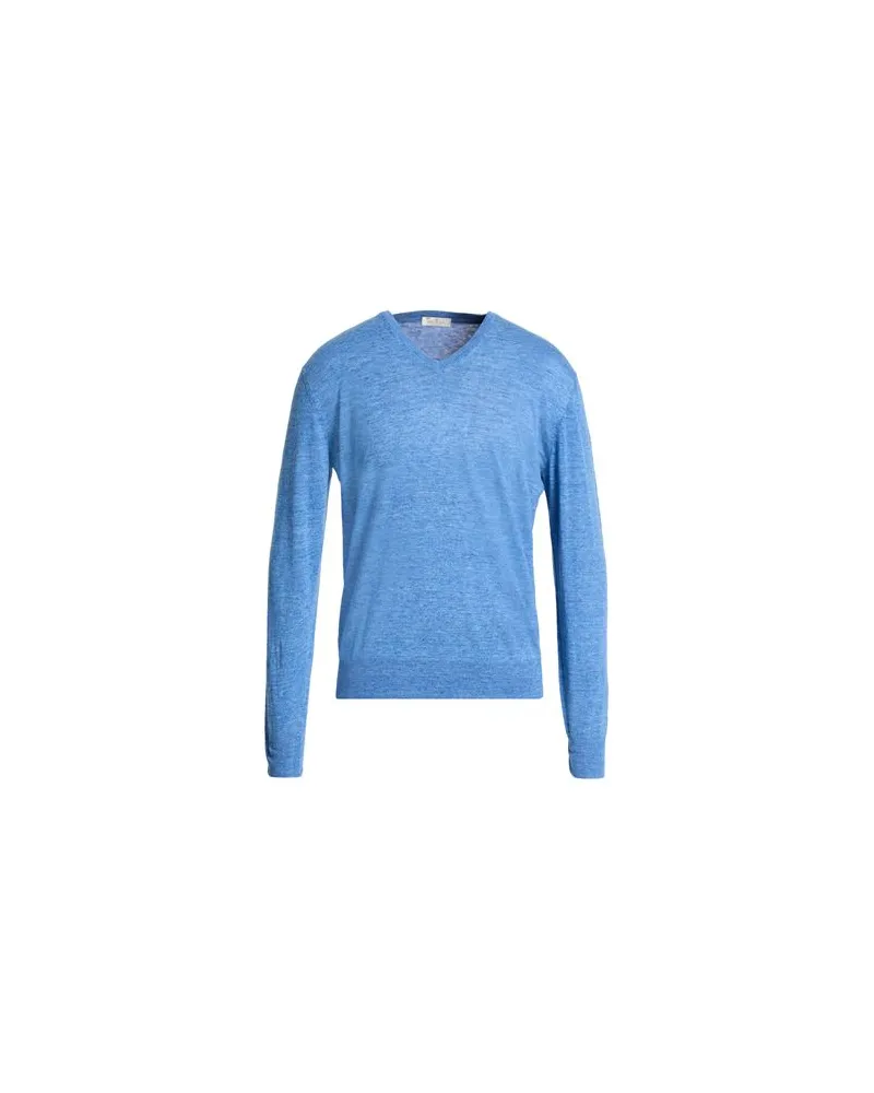 PANICALE Cashmere STRICKWAREN - Pulloverauf YOOX.COM Azurblau