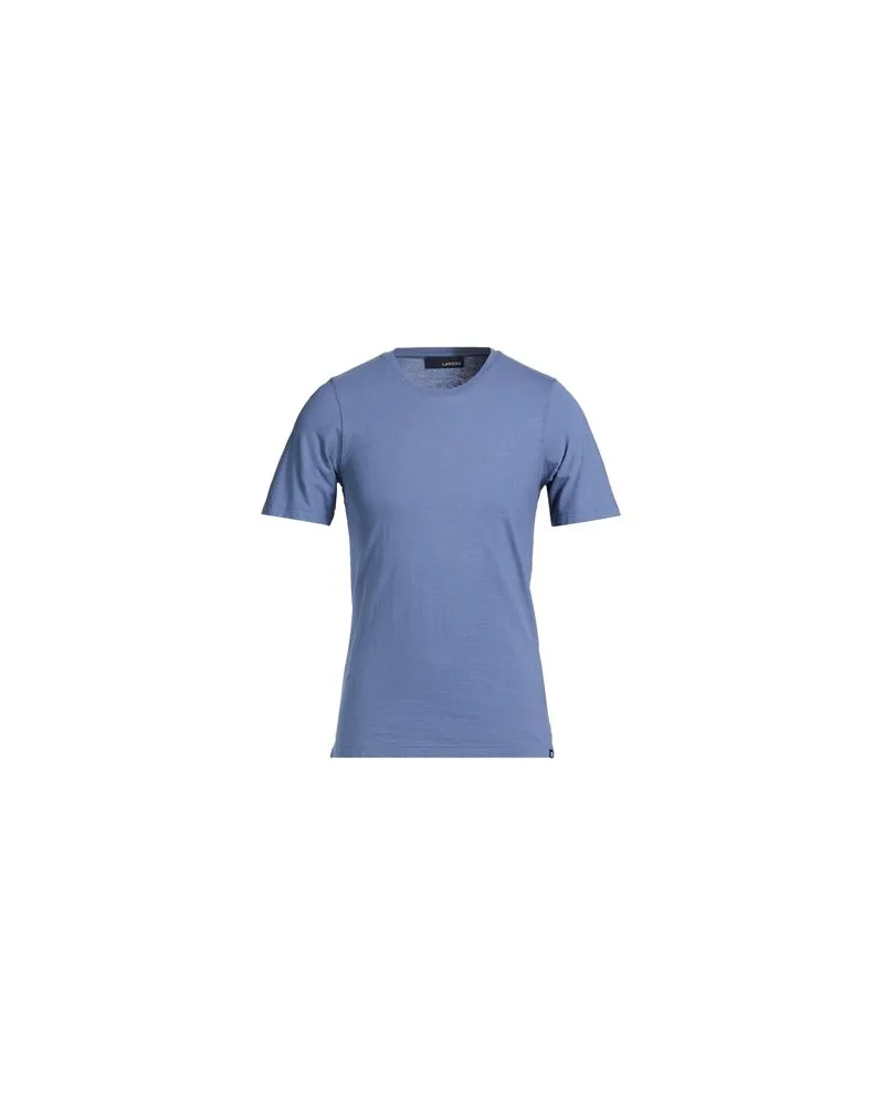 LARDINI TOPS - T-shirtsauf YOOX.COM Taubenblau