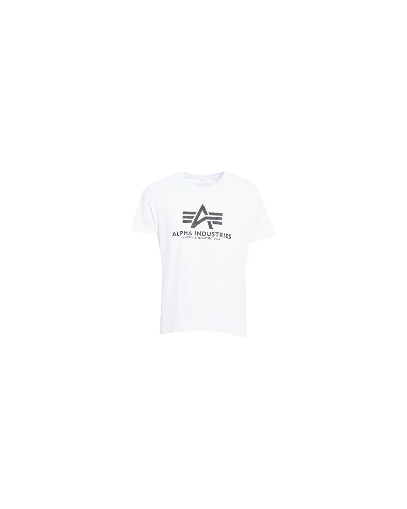 Alpha Industries TOPS - T-shirtsauf YOOX.COM Weiß