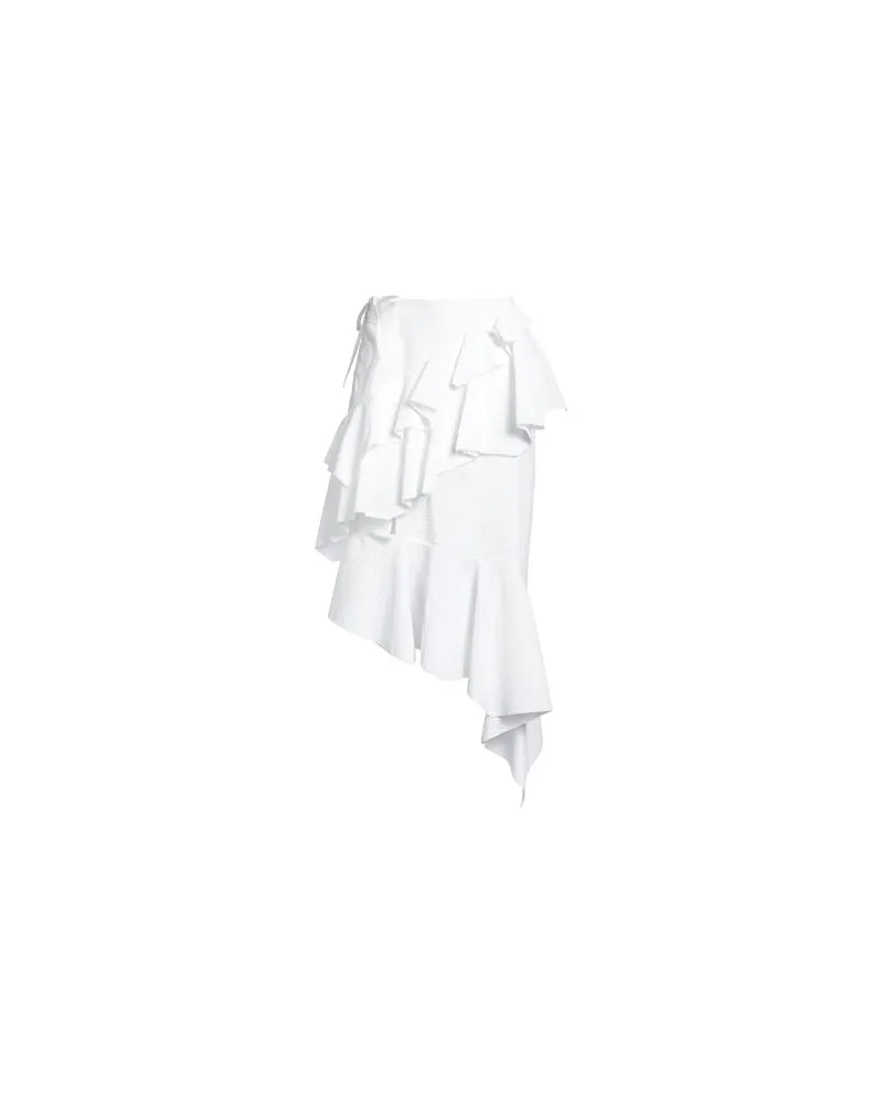 Marques ' Almeida HOSEN & RÖCKE - Midi-Röckeauf YOOX.COM Weiß