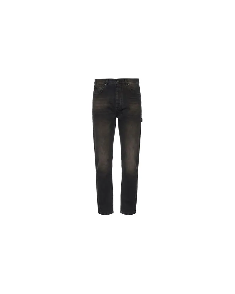 PAURA HOSEN & RÖCKE - Jeanshosenauf YOOX.COM Schwarz