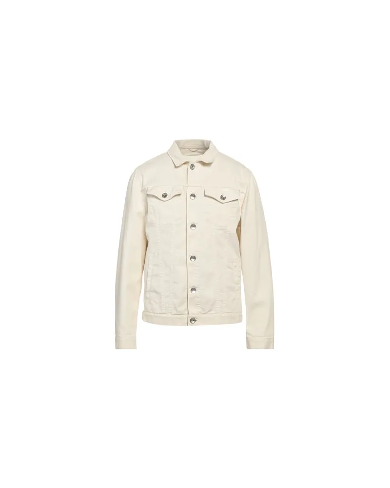 Brunello Cucinelli JACKEN & MÄNTEL - Jeansjacken/Mäntelauf YOOX.COM Cremeweiß