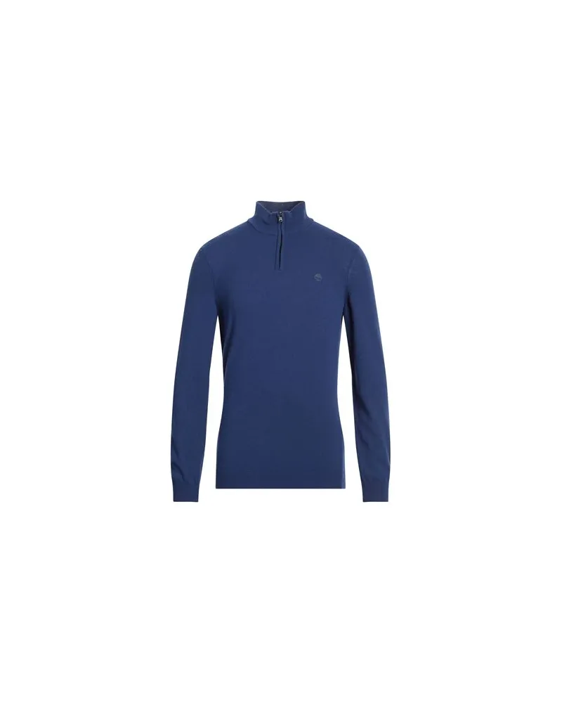 Timberland STRICKWAREN - Rollkragenpulloverauf YOOX.COM Blau
