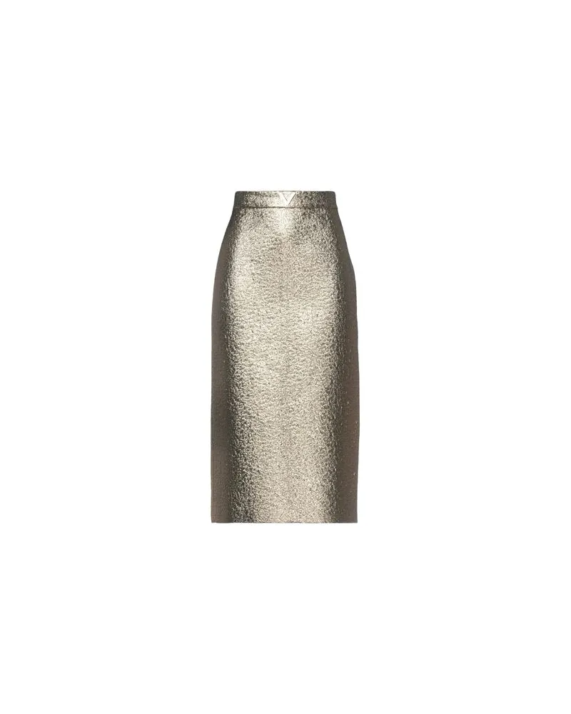 Valentino Garavani HOSEN & RÖCKE - Midi-Röckeauf YOOX.COM Gold