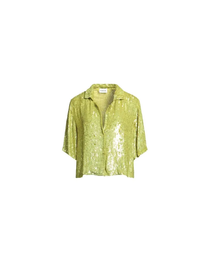 P.A.R.O.S.H. TOPS - Hemdenauf YOOX.COM Limettengrün