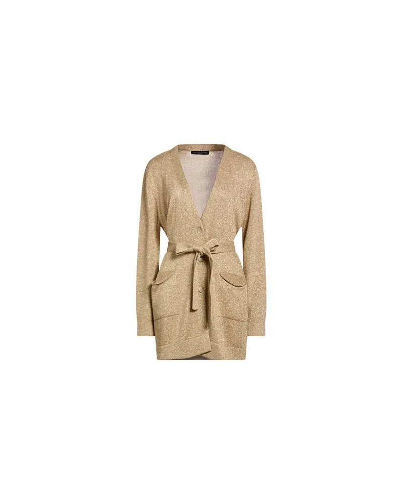 Fabiana Filippi STRICKWAREN - Strickjackenauf YOOX.COM Gold
