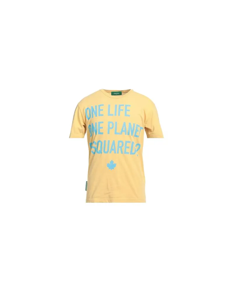 Dsquared2 TOPS - T-shirtsauf YOOX.COM Gelb