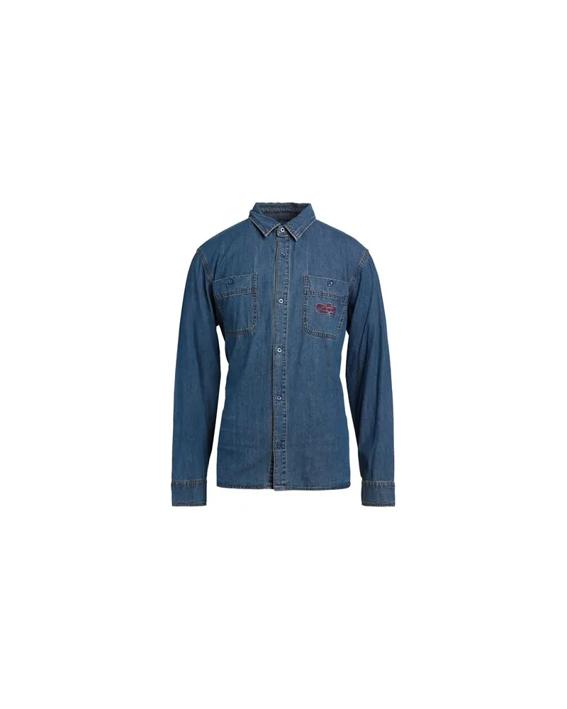 HUF TOPS - Jeanshemdenauf YOOX.COM Blau