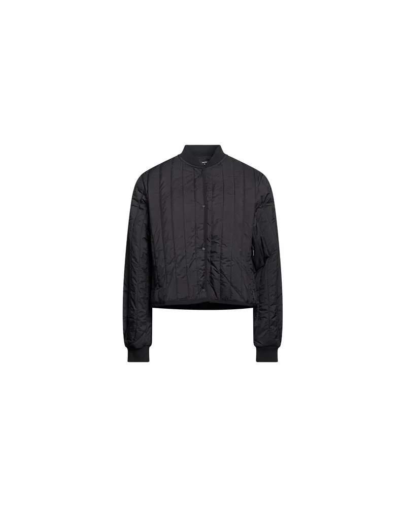 RAINS JACKEN & MÄNTEL - Pufferjacken & Daunenjackenauf YOOX.COM Schwarz