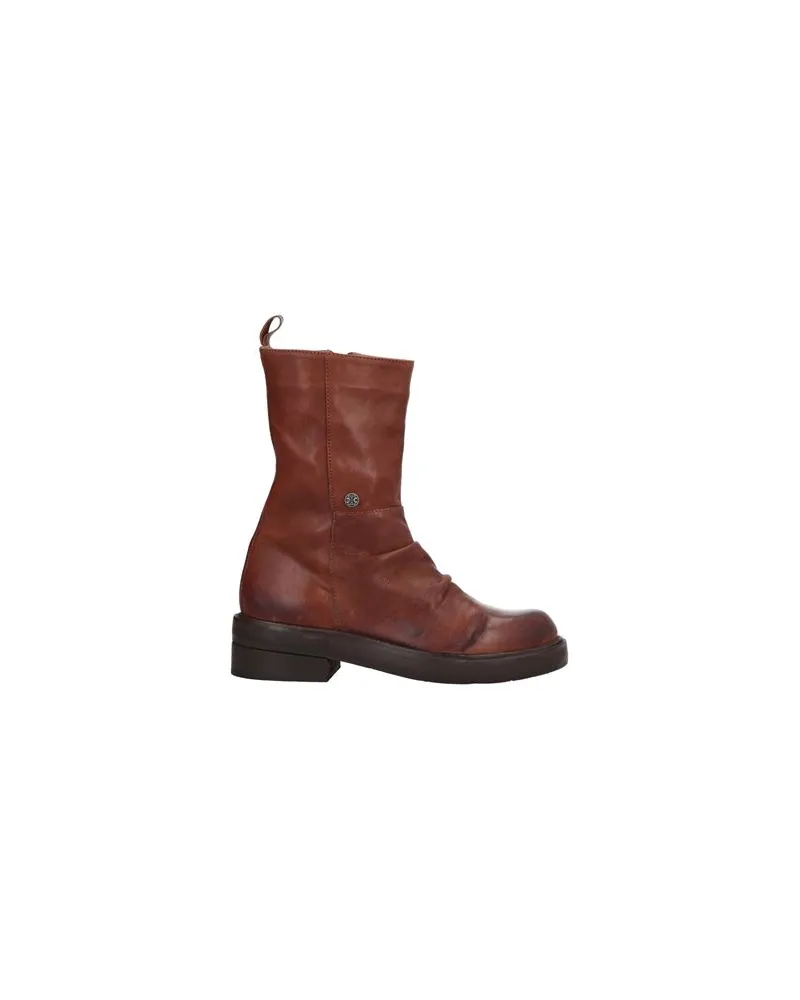 O.X.S. SCHUHE - Stiefelettenauf YOOX.COM Lederfarben